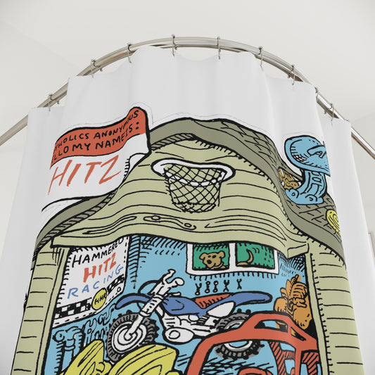 I've Got A Toy Problem Design Shower Curtain