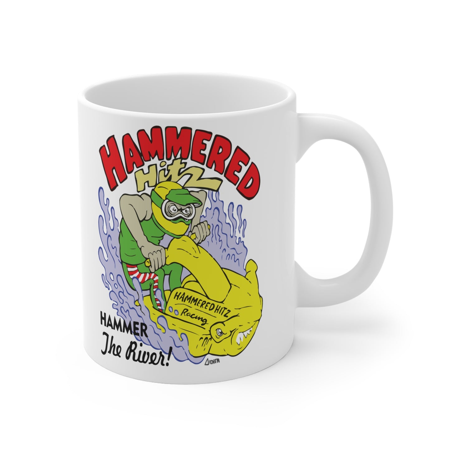 Mug 11oz Hammer The River