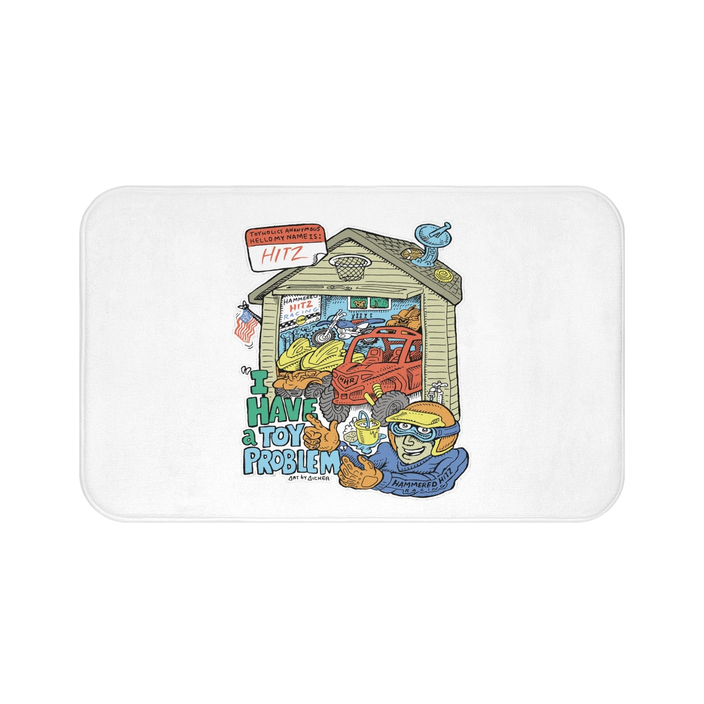Bath Mat - Toy Problem Design