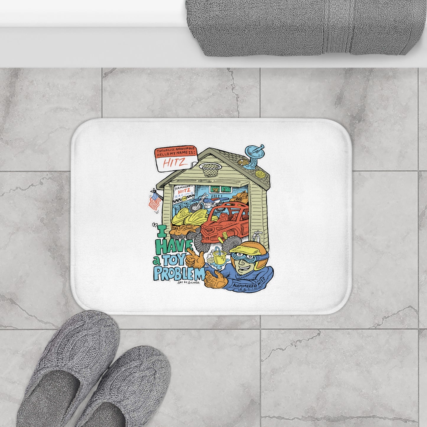 Bath Mat - Toy Problem Design